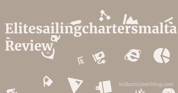 Elitesailingchartersmalta.com Review 1 by