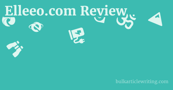 Elleeo.com Review 1 by