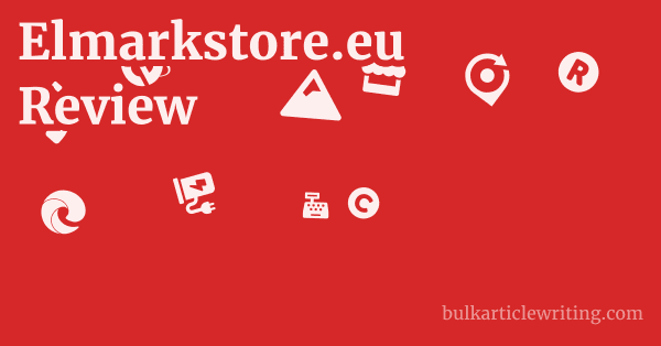 Elmarkstore.eu Review 1 by