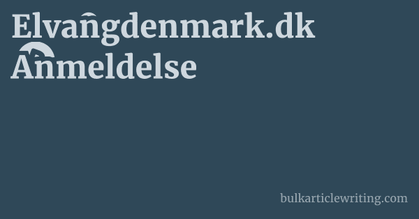Elvangdenmark.dk Anmeldelse 1 by