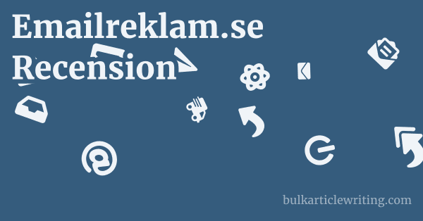 Emailreklam.se Recension 1 by