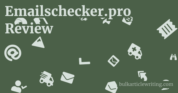 Emailschecker.pro Review 1 by Partners