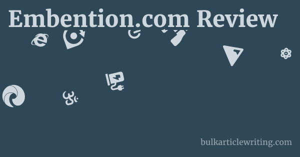 Embention.com Review 1 by
