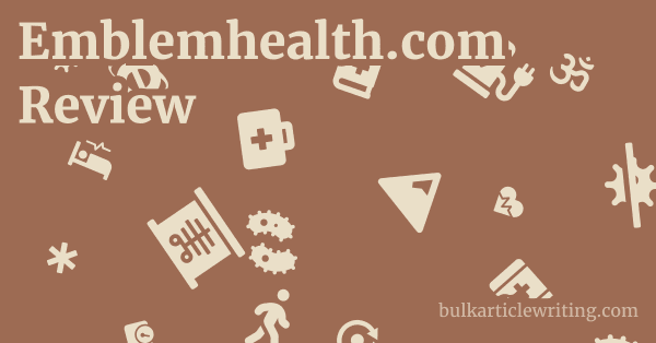 Emblemhealth.com Review 1 by Partners
