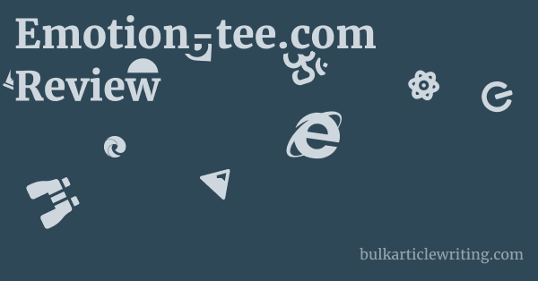 Emotion-tee.com Review 1 by