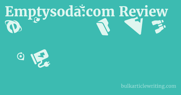 Emptysoda.com Review 1 by Partners