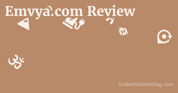 Emvya.com Review 1 by