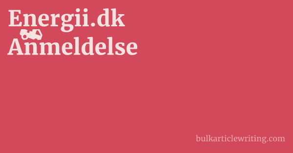Energii.dk Anmeldelse 1 by