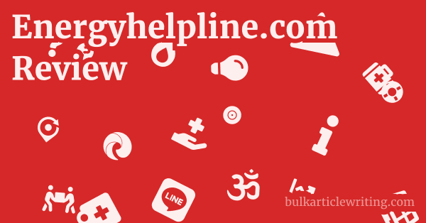 Energyhelpline.com Review 1 by Partners