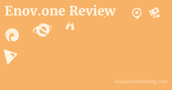 Enov.one Review 1 by