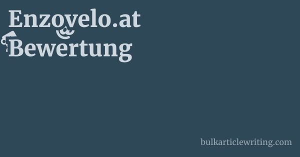 Enzovelo.at Bewertung 1 by