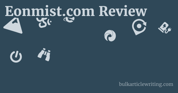 Eonmist.com Review 1 by