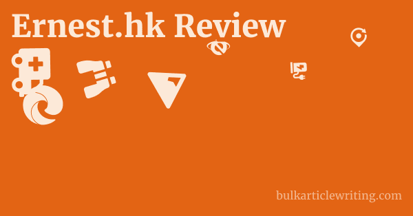 Ernest.hk Review 1 by