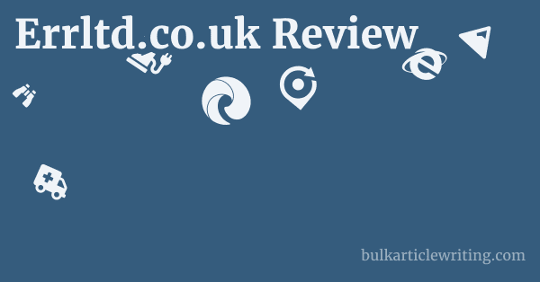 Errltd.co.uk Review 1 by Partners
