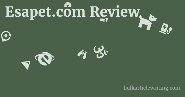 Esapet.com Review 1 by
