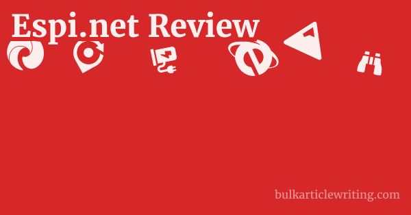 Espi.net Review 1 by