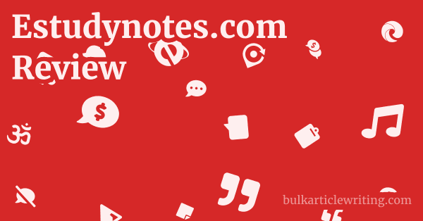 Estudynotes.com Review 1 by