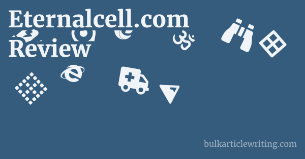 Eternalcell.com Review 1 by