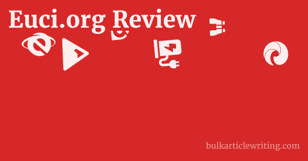 Euci.org Review 1 by