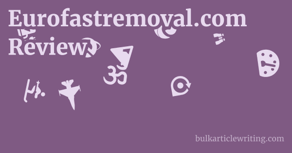 Eurofastremoval.com Review 1 by