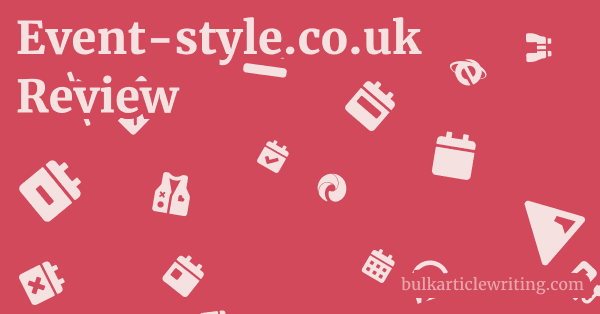 Event-style.co.uk Review 2 by Event-style.co.uk Review 1 by