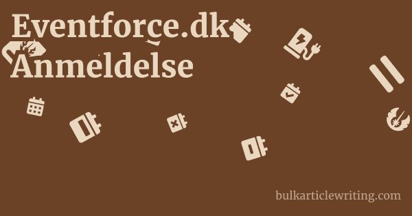 Eventforce.dk Anmeldelse 1 by Partners