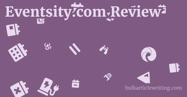 Eventsity.com Review 1 by