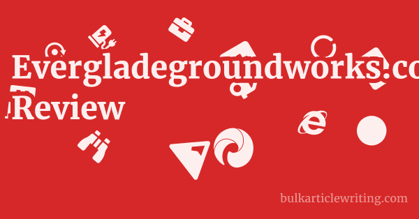 Evergladegroundworks.co.uk Review 2 by Evergladegroundworks.co.uk Review 1 by