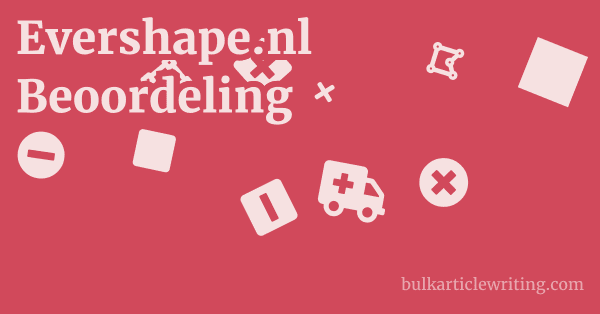 Evershape.nl Beoordeling 1 by