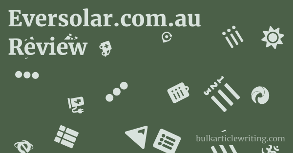 Eversolar.com.au Review 1 by