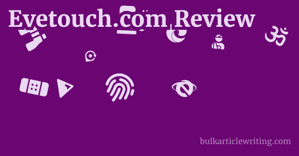 Evetouch.com Review 1 by