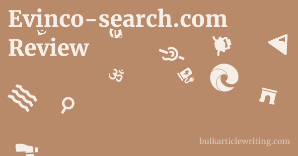 Evinco-search.com Review 1 by Partners