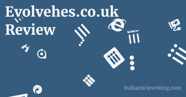 Evolvehes.co.uk Review 1 by Partners