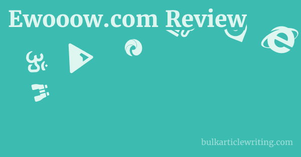 Ewooow.com Review 1 by
