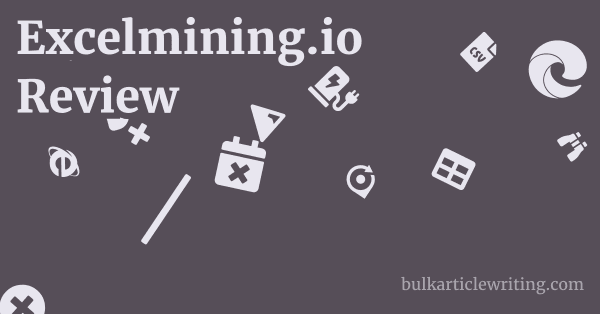 Excelmining.io Review 1 by
