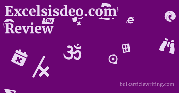 Excelsisdeo.com Review 1 by