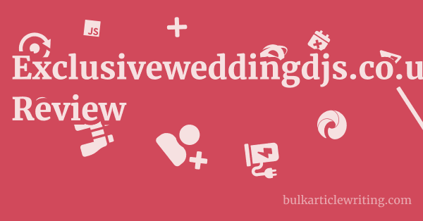 Exclusiveweddingdjs.co.uk Review 1 by Partners