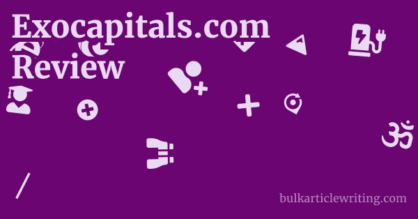 Exocapitals.com Review 1 by