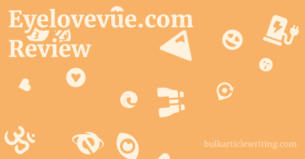 Eyelovevue.com Review 1 by