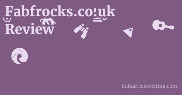 Fabfrocks.co.uk Review 2 by Fabfrocks.co.uk Review 1 by