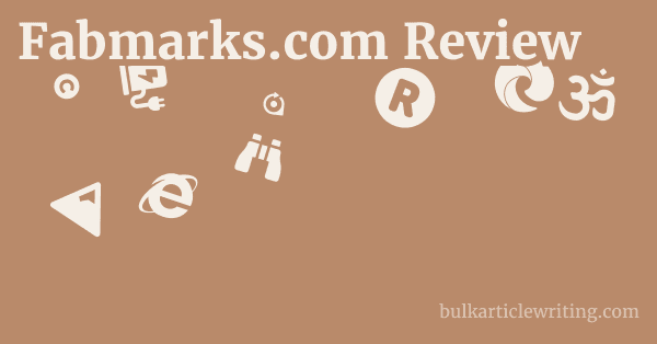 Fabmarks.com Review 1 by