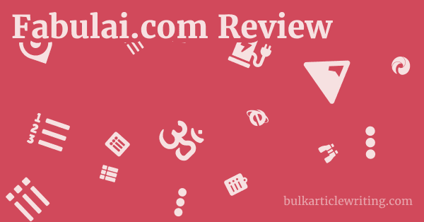 Fabulai.com Review 1 by