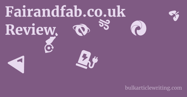 Fairandfab.co.uk Review 2 by Fairandfab.co.uk Review 1 by