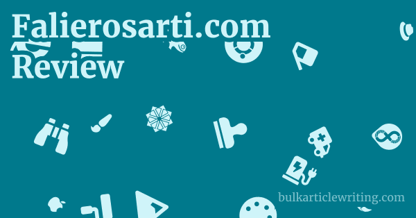 Falierosarti.com Review 1 by
