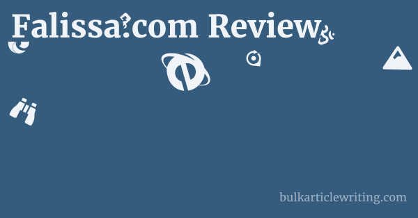 Falissa.com Review 1 by