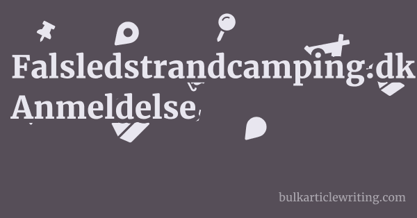 Falsledstrandcamping.dk Anmeldelse 1 by