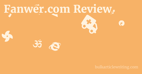 Fanwer.com Review 1 by