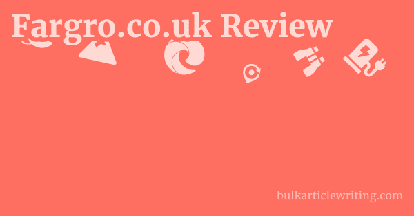 Fargro.co.uk Review 1 by