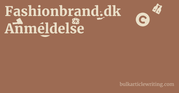 Fashionbrand.dk Anmeldelse 1 by