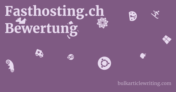 Fasthosting.ch Bewertung 1 by Partners